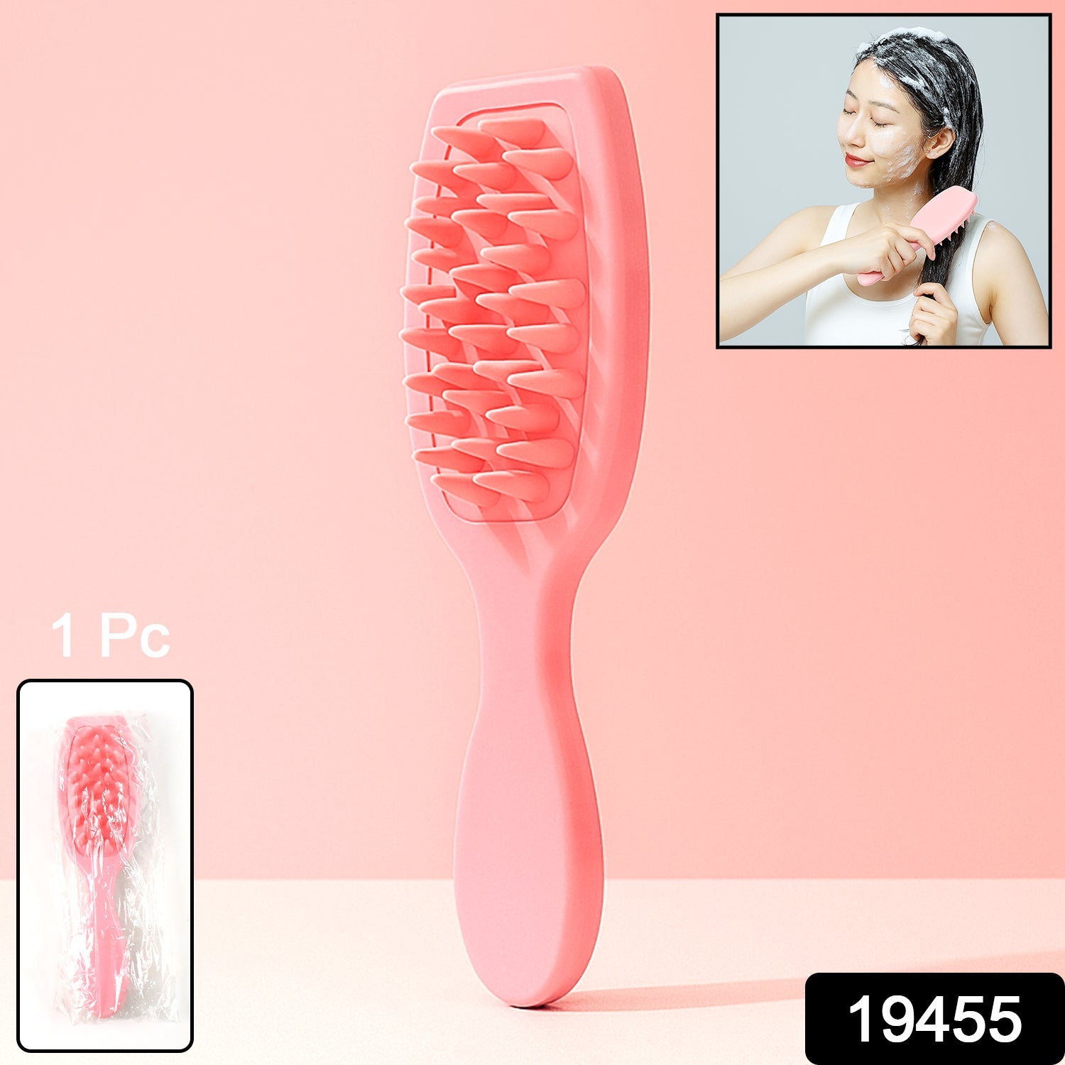 Silicone Shampoo Brush Silicone Shampoo Brush